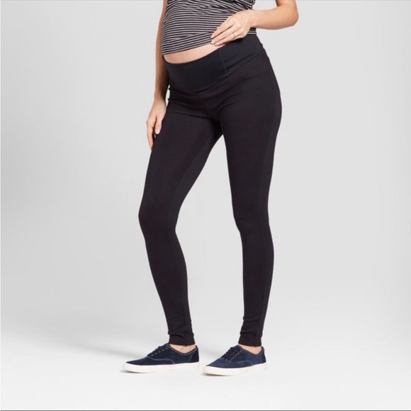 New Isabel skinny maternity crossover panel. Size 12/31R. Color burgundy - Picture 3 of 16